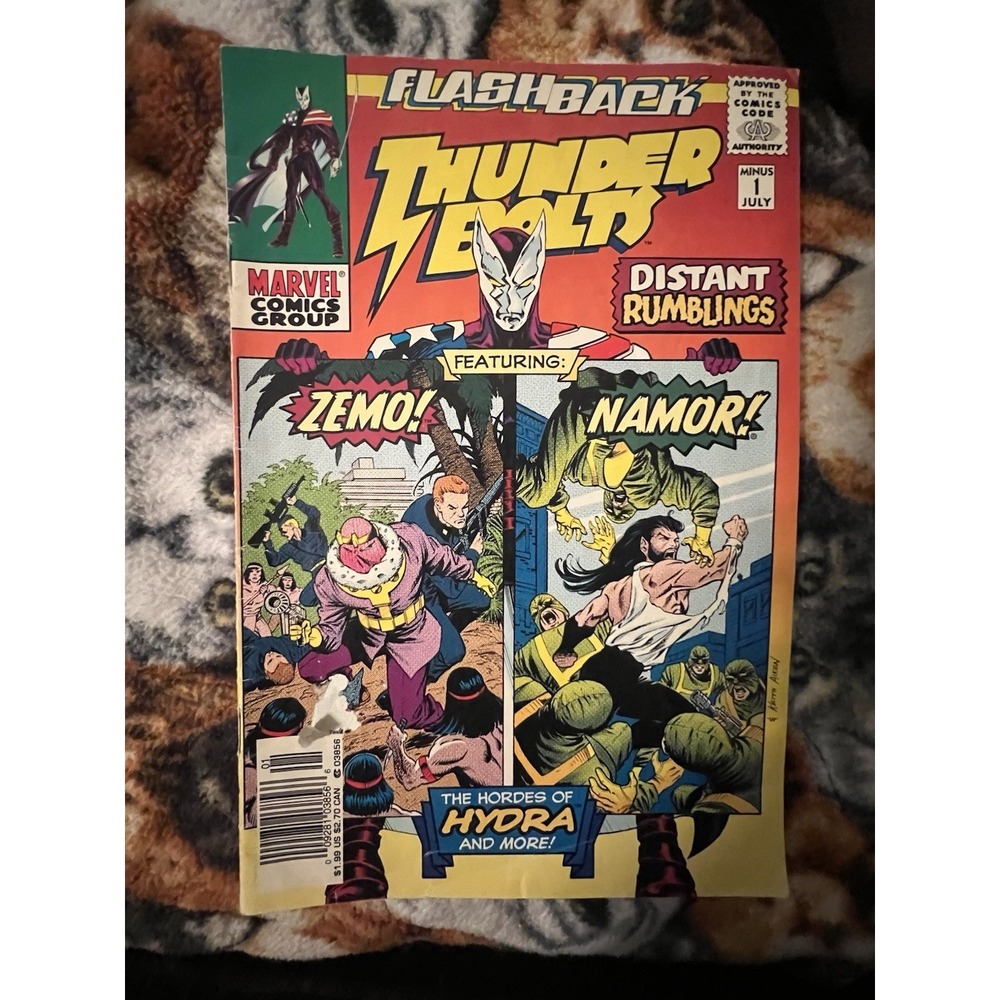 Thunderbolts Flashback #0 "Distant Rumblings" (1997) Marvel – Zemo Namor